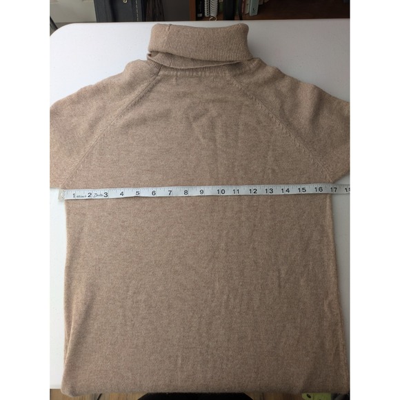 Quince Women's Mongolian Cashmere Turtleneck Sweater Dress XS Quiet Luxury - Picture 7 of 8